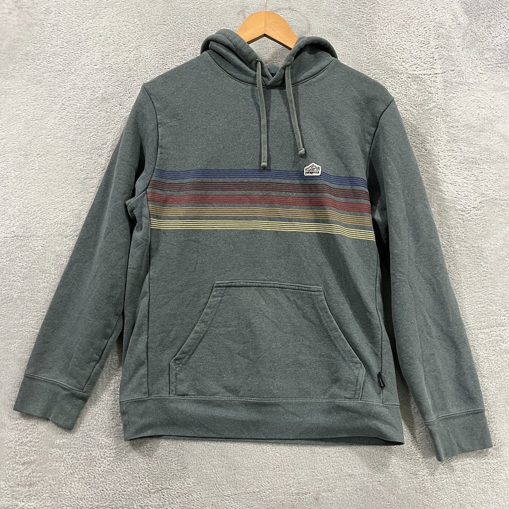 Patagonia‎ Hoodie Men's Small Sweater Ridge Line Pullover Uprisal Soft Pullover